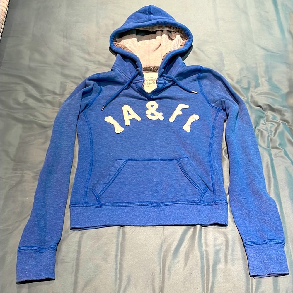 Abercrombie & Fitch Blue Hoodie